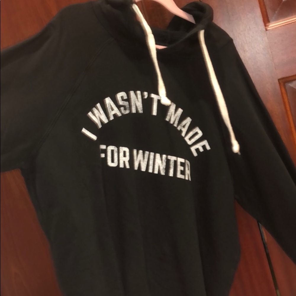 retro brand i wasn’t made for winter hoodie